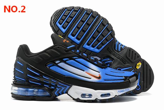 Nike Air Max Plus 3 Mens Shoes Blue Turning Black;